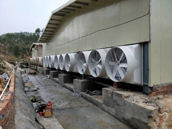 Application fields of glass fiber reinforced plastic fan